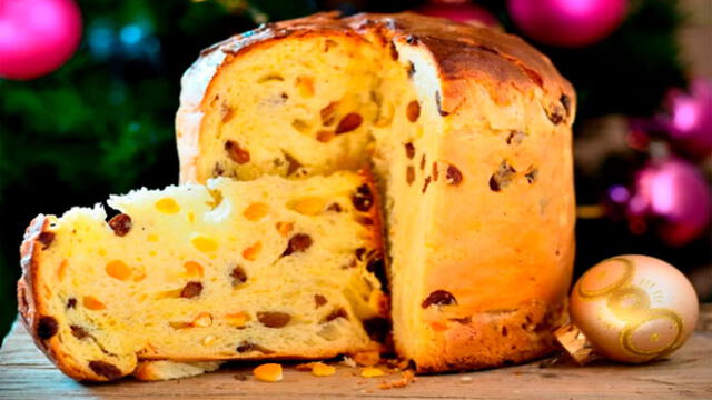 Panetón: producto emblemático de las fiestas navideñas y de fin de año.