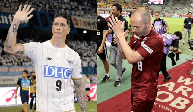 Iniesta y Torres debutaron con derrota en Japón
