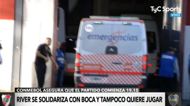 River Plate vs Boca Juniors: ambulancia que trasladaba a Pablo Pérez fue atacada por hinchas [VIDEO]