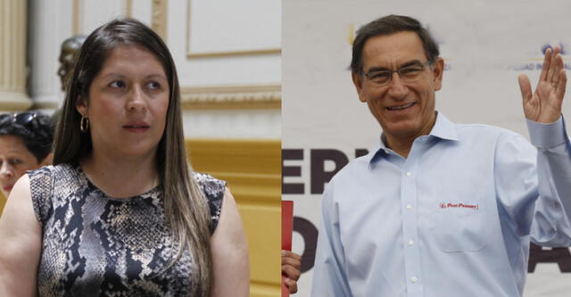 Yeni Vilcatoma critica a Martín Vizcarra por el proyecto de reelección