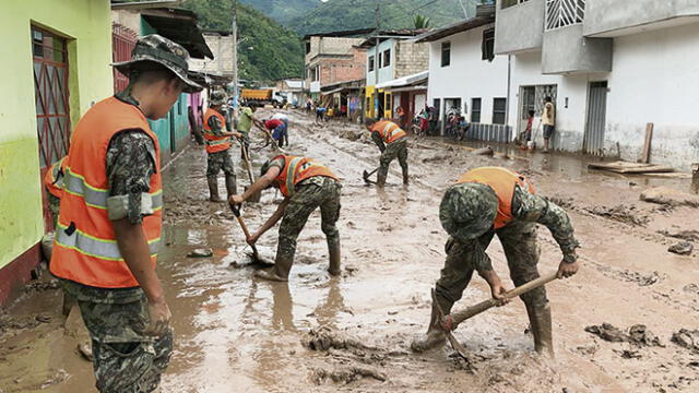 Emergencia en Junín por fuertes lluvias y huaicos