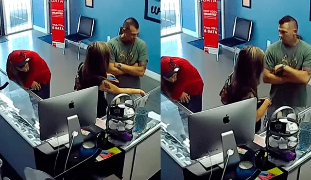 YouTube: Desconocido le mira el trasero a su novia y él reacciona así [VIDEO]