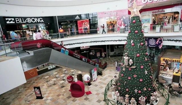 Navidad: Familias gastan más de 250 soles en promedio en centros comerciales