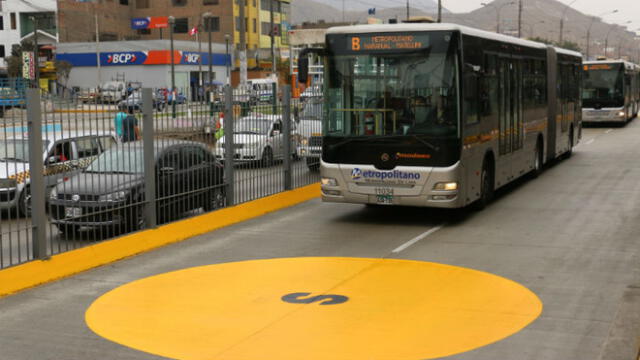 Buses del Metropolitano se detendrán durante el simulacro de mañana