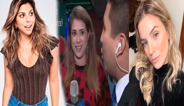 Reportero de América TV confunde a novia de Paolo Guerrero [VIDEO]