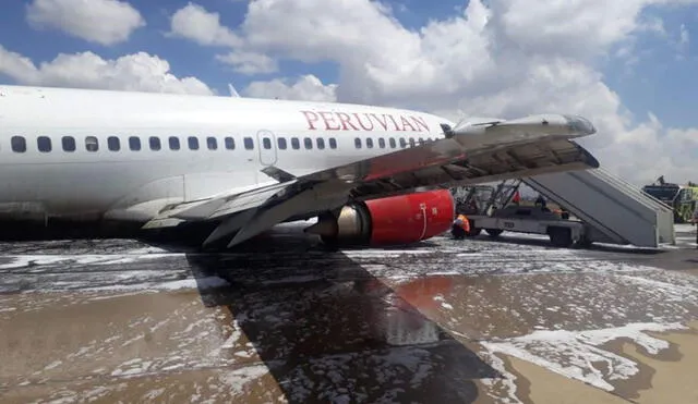 Nave de Peruvian Airlines aterriza de emergencia en aeropuerto de Bolivia
