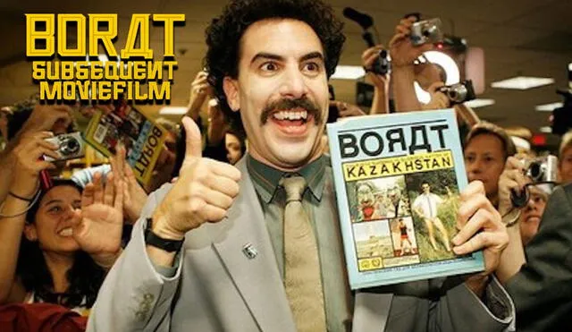 Sacha Baron Cohen regresa con Borat después de 14 años. Foto: Amazon Prime Video