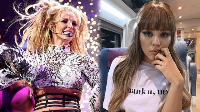Danna Paola hace tributo a Britney Spears con tema "Oye, Pablo"