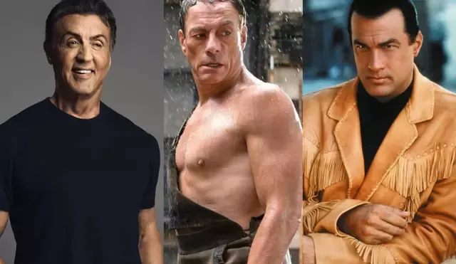 Sylvester Stallone, Steven Seagal y Jean-Claude Van Damme son tres de los mejores exponentes del cine de acción - Crédito: difusión