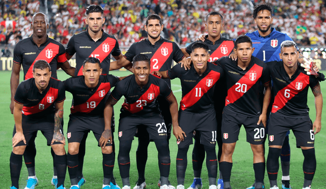 Los once titulares de la selección peruana que enfrentaron a Brasil después de la final de la Copa América 2019. | Foto: GLR
