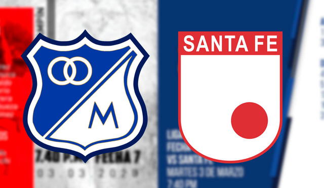 Millonarios vs. Santa Fe EN VIVO por la fecha 7 de la Liga BetPlay 2020. Foto: Difusión
