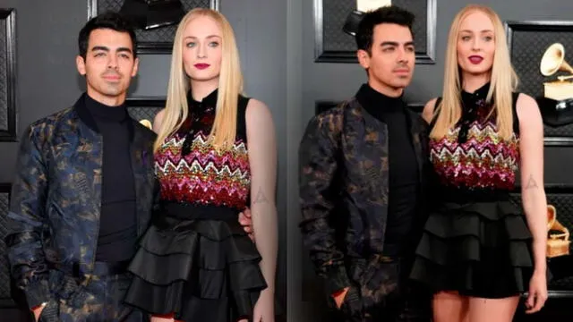 Esposas de los Jonas Brothers se muestran orgullosas en los Premios Grammy
