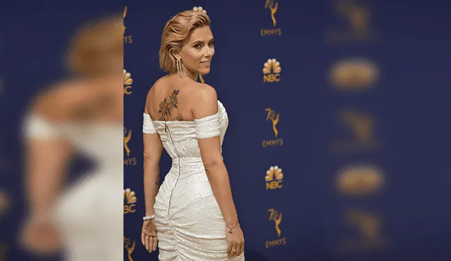 Emmy 2018: Scarlett Johansson se robó miradas en la alfombra roja [FOTOS]