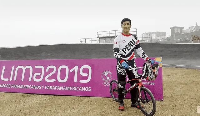 Listo. José Mamani nos representará en la disciplina BMX Race junto a André LaCroix y Luciana Yi Lecaros en los Juegos Panamericanos. “Daré todo para ganar”, señaló.