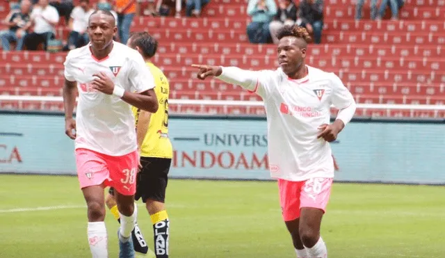 Sigue aquí EN VIVO ONLINE el LDU de Quito vs. Delfín por la final de ida de la Copa Ecuador 2019. | Foto: @LDU_Oficial