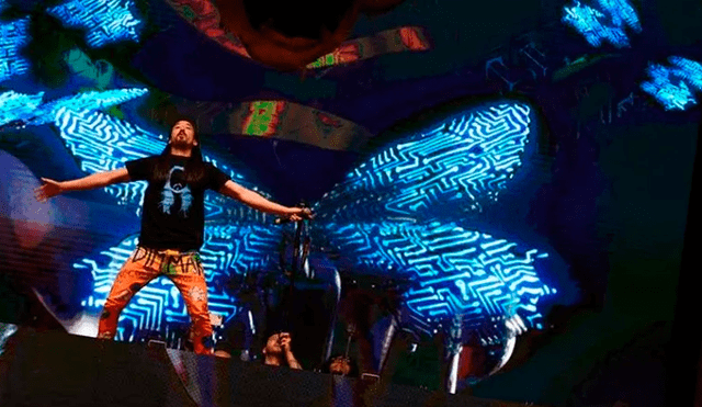 DJ Steve Aoki alborotó a sus seguidores en el Festival de Música Electrónica  [VIDEO]