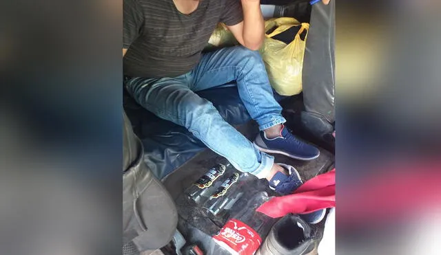 Uno de los empleados fue encontrado durmiendo al interior de la compactadora. Foto: PNP.