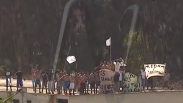 El subdirector de Salud del Penal de Lurigancho confirmó que un interno falleció por COVID-19. (Foto: Captura de video / Canal N)