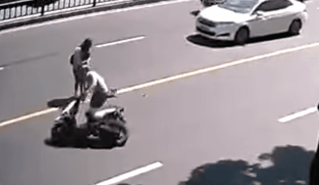 YouTube: Motocicleta que 'se maneja sola' es el nuevo viral en redes [VIDEO]