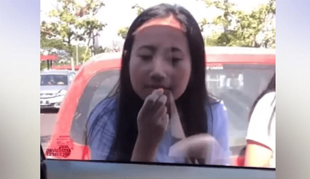 Facebook viral: conductor 'trolea' a mujer que se maquillaba viendo su reflejo en la luna de su auto [VIDEO]