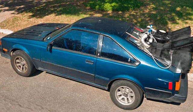 Google Maps: auto de la película 'Volver al Futuro' es fotografiado estacionado en solitaria calle