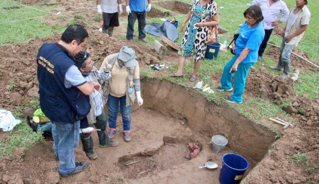 Caso Madre Mía: así fue la primera exhumación realizada por la Fiscalía [VIDEO]