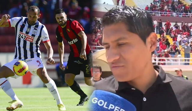 Michael Espinoza dirigió la primera final de la Liga 1 2022. Foto: composición/captura GolPerú/Liga 1