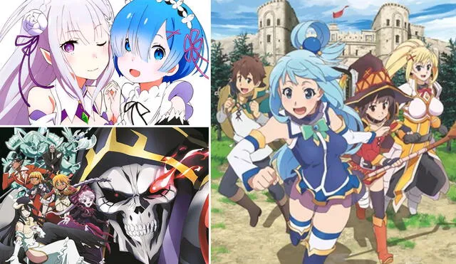 Top animes isekai. Créditos: Production Reed/Studio DEEN