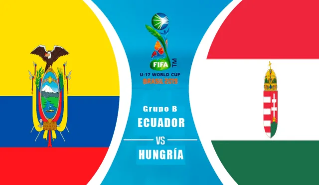 Ecuador vs. Hungría Sub-17 EN VIVO ONLINE EN DIRECTO vía DirecTV Sports por el Mundial Brasil 2019.