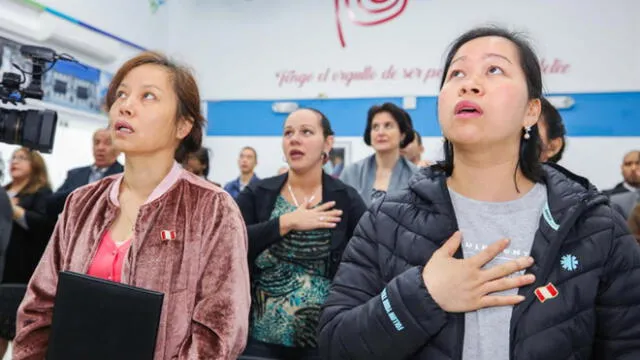 Ceremonia del título de ciudadanía se llevó a cabo en la Sala de la Nacionalidad Peruanidad. (Foto: Migraciones)