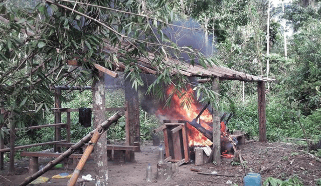 Cusco: destruyen campamento de minería ilegal en Pilcopata