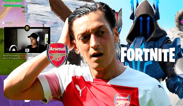Fortnite: Culpan a Özil de no recuperarse por dedicar muchas horas al juego [VIDEO]