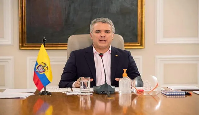 Es fundamental "mantener ese principio de aislamiento hasta el final de la emergencia sanitaria", destacó Iván Duque. Foto: Presidencia de Colombia (EFE)