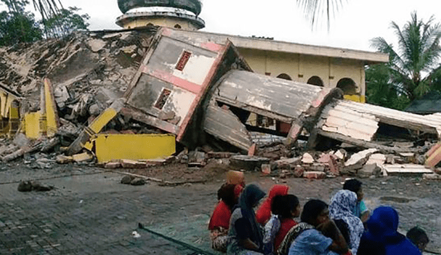 Indonesia: potente terremoto de 7, 5 grados sacudió la isla de Célebes