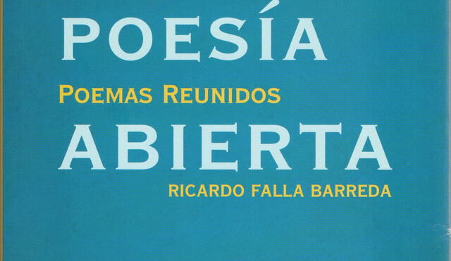 Ricardo Falla presenta Poesía abierta