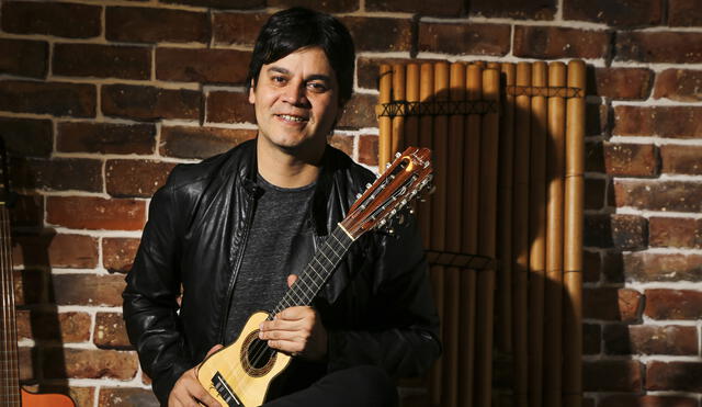 Lucho Quequezana expondrá sus arte, técnicas y métodos de su trabajo como músico.