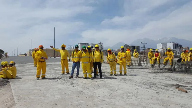 Obreros impiden prueba en vacío en Arequipa por falta de pagos de exsocia de Odebrecht