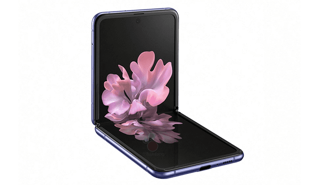 A diferencia del Galaxy Fold, el nuevo Galaxy Z Flip se plegará de forma horizontal para hacerse más compacto.