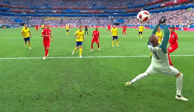 Inglaterra vs Suecia: así fue el gol de Dele Alli para el 2-0 | VIDEO