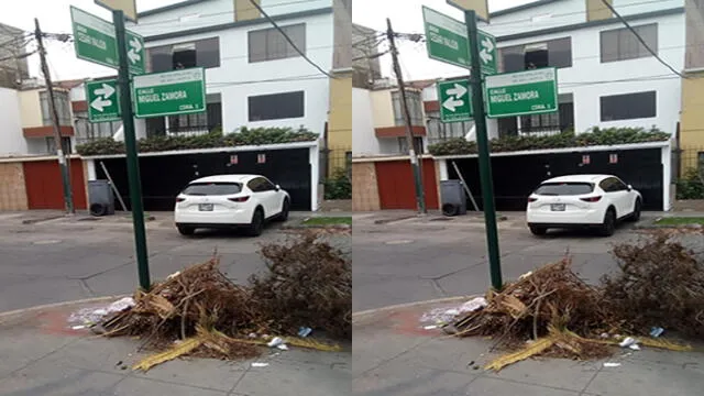 #YoDenuncio: desmonte arrojado en esquina de urbanización no es recogido 