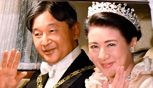 Emperador Naruhito junto a su esposa Masako.