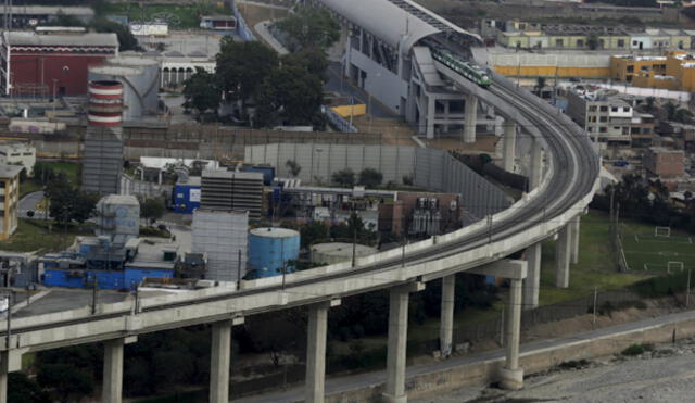 Aumento del caudal del río Rímac no afectó infraestructura del Metro de Lima  