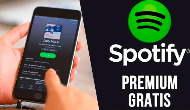 Spotify premium está gratis por tres meses.