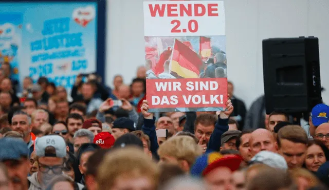 Alemania: antiinmigrantes lanzan cantos de “resistencia” en Chemnitz 