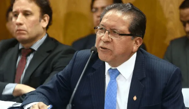 Pablo Sánchez instó a los fiscales del Perú a trabajar con honestidad