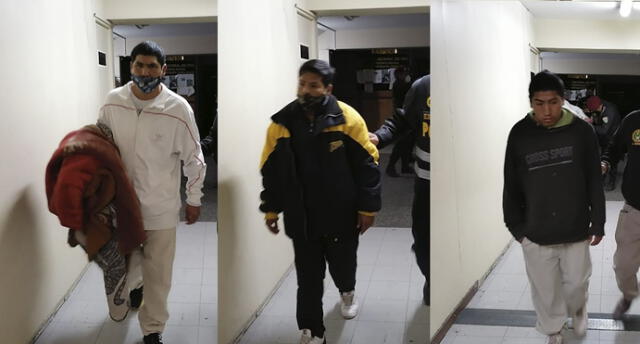 Tres sujetos fueron detenidos acusados de matar a joven para robarle su celular. Foto: PNP
