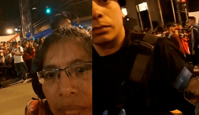 Peruana troleó a policía en Argentina antes del partido [VIDEO]