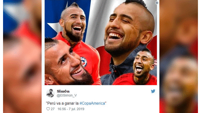 Chilenos crearon memes virales tras derrota peruana. Foto: Internet