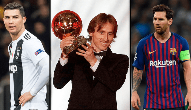 Messi y Cristiano reciben duras críticas de Luka Modric por no asistir al Balón de Oro