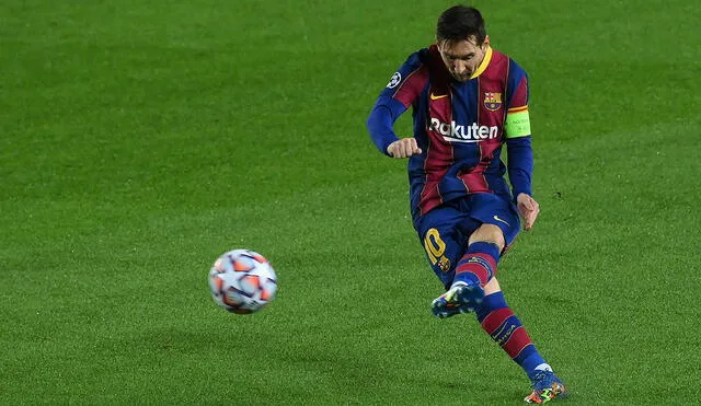 Lionel Messi termina contrato con el Barcelona en junio de 2021. Foto: AFP